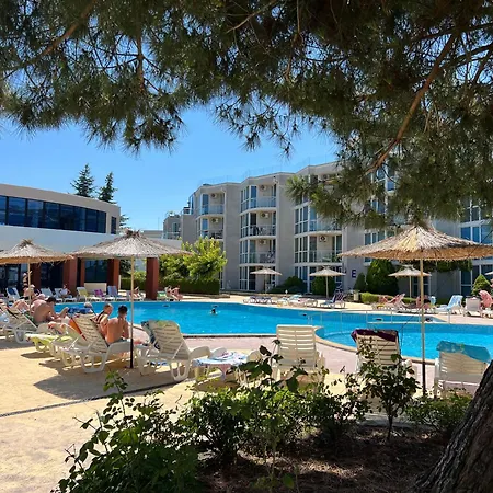 With Terrace In Complex Apartment Burgas