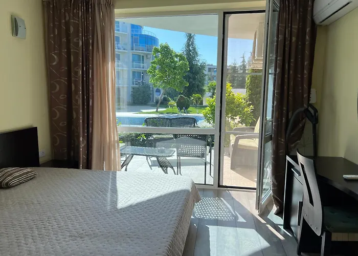 With Terrace In Complex Burgas