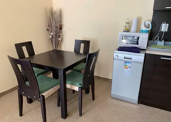 With Terrace In Complex Apartment