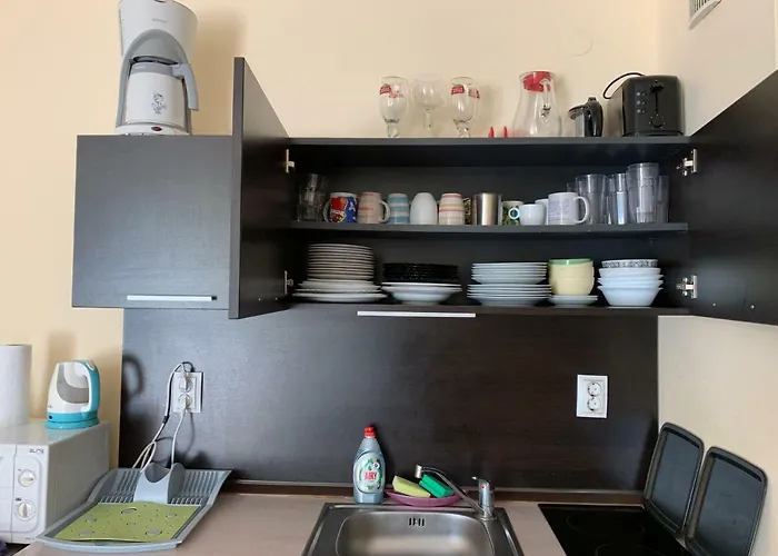 Spa大楼带露台公寓 * 布尔加斯